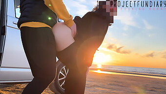 Passionate Beach Encounter In Yoga Pants - Projectsexdiary