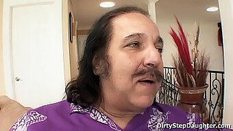 Ron Jeremy Enjoys A Steamy Encounter With His Lovely Stepdaughter Lynn Love