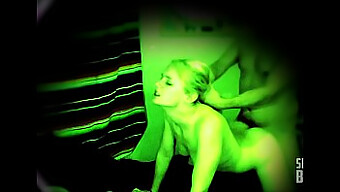 Secretly Recorded Night Vision Footage Of A Young European Teen'S Sexual Encounter