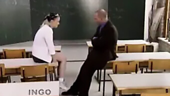 Detention Turns To Pleasure For German Schoolgirl Schnuckel Bea!