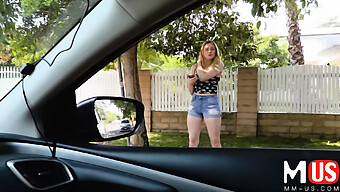 Amber Moore'S Sensual Car Ride And Anal Pleasure With A Mysterious Pickup