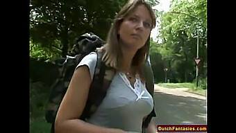 Outdoor Sex With A Netherlands Mature Beauty In A Public Park