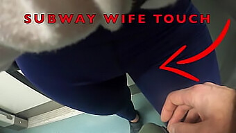 My Wife Gets Fingered By An Older Man On The Subway In Public Humiliation