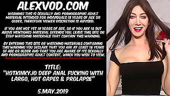 Alex Vod'S Wild Anal Gape And Fisting With Hotkinkyjo