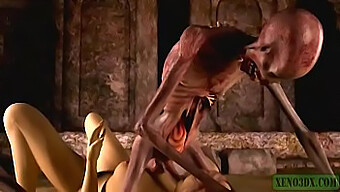 Guardian Of The Graveyard Gets Naughty In This 3d Hentai Horror