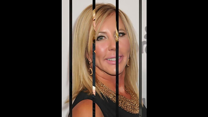 Sesiunea solo a lui Vicki Gunvalson pentru o provocare de masturbare