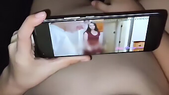 Step Brother Watches Porn With Step Sister Before Fucking Her