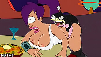 Hentai de temática de futuro con personajes de Futurama en encuentros eróticos