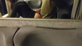 Amateur Anal Encounter On A Train With A Stranger