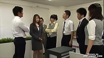 Japanese Woman Degraded In Workplace Setting