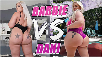 Mz Dani Ve Ashley Barbie, Yoğun Irklararası Güzel Şişman Kadınlarda Şov Yapıyorlar