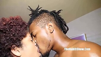 Young Lovers Explore Their Desires With A Sexy Ebony Pornstar