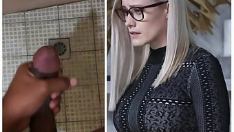 Grote Tieten Blonde Olivia Taylor-Dudley'S Enorme Lul In Cfnm Video