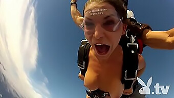 Badess Skydiving: Une Aventure Réservée Aux Membres Avec Txxx.Com