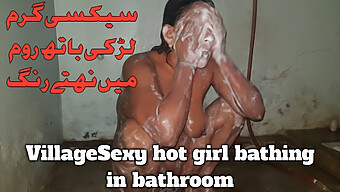 Pakistani Beauty Indulges In Sensual Bath Time Pleasure