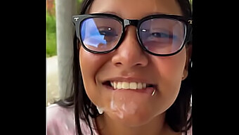 A Colombian Woman Gives A Public Blowjob To Her Neighbor