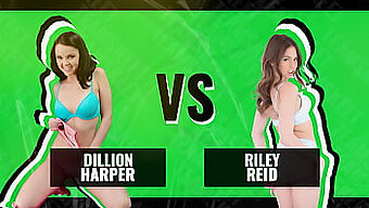 Riley Reid และ Dillion Harper แข่งขันกันเพื่อตําแหน่งนักแสดงที่ดีที่สุด