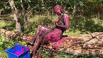 Adorable Girl Gets Covered In Mud And Gunk In Public