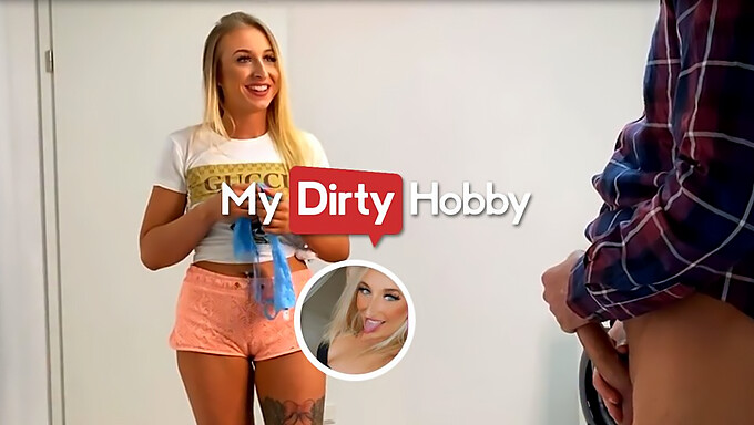 Taiga LaLoca tombe sur son beau-père en se livrant à son plaisir personnel et est attirée par sa dotation impressionnante - MyDirtyHobby