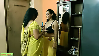 Young Indian Bengali Man Overwhelmed By Fucking Two Mature Indian Milfs In Erotic Threesome