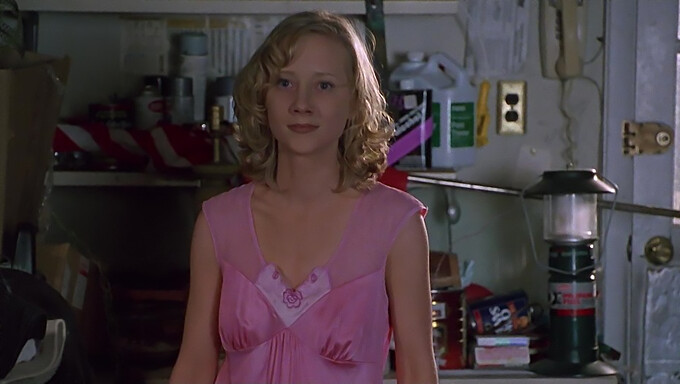 Anne Heche's steamy performance in "Donnie Brasco" showcasing her sexy curves and big natural boobs