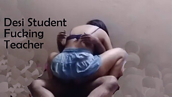 Desi Teen Radha Engages In Sexual Activity With Her Educator