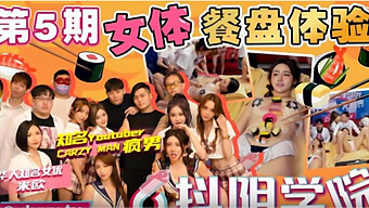 18-Year-Old Asian Amateurs Participate In A Massive Orgy