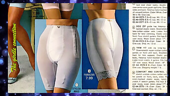 Vintage Nylon Girdles In A Compilation