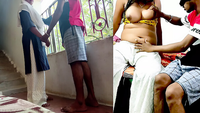 Une adolescente indienne se salit avec sa tante et prend une éjaculation interne